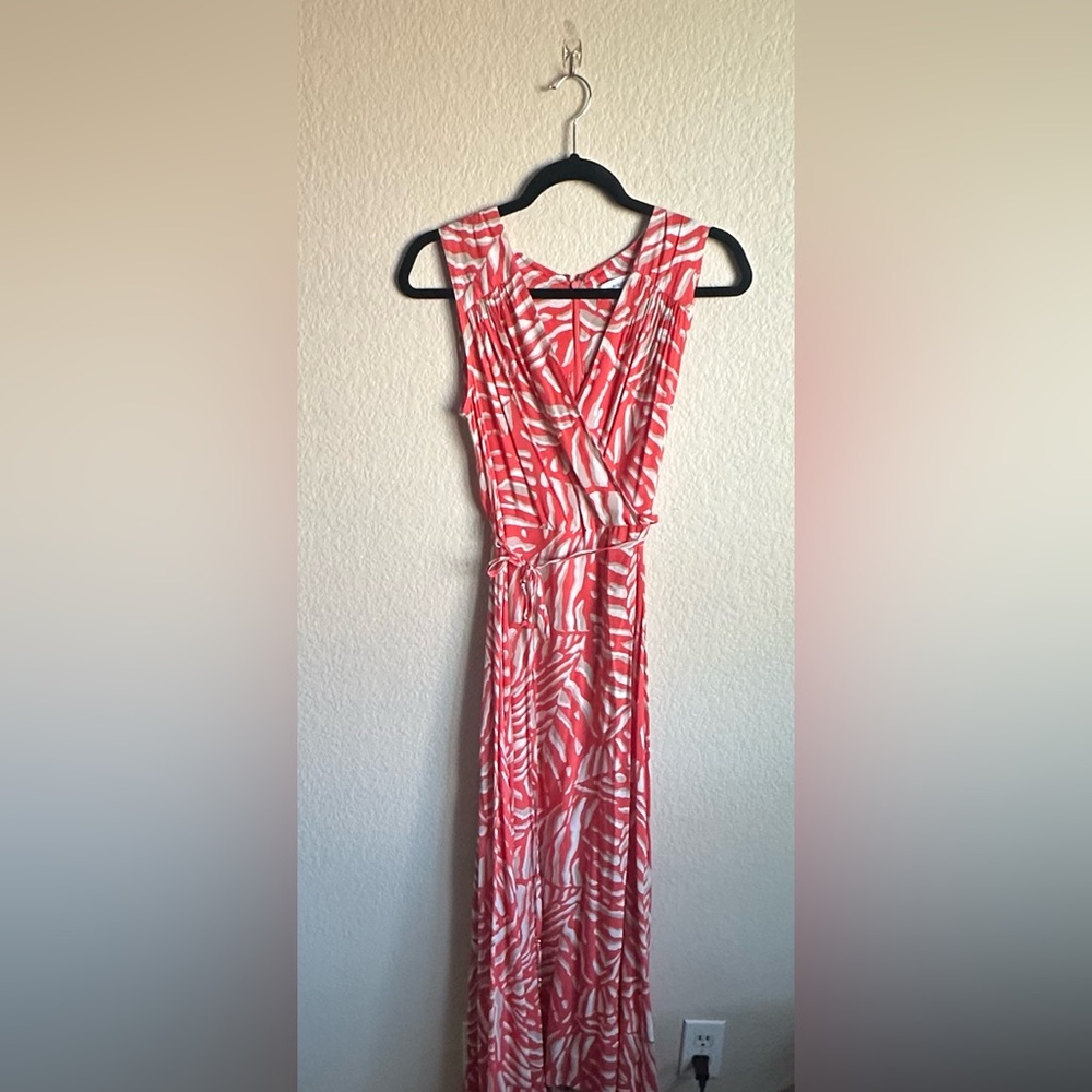 Calvin Klein dress falls at your ankles if you are about 5”5